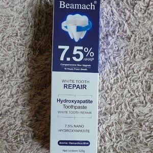White Tooth Repair Hydroxyapatite Toothpaste - White
